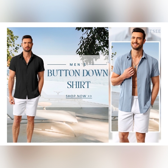 LETSEE Men's Cuban Guayabera Shirt #904 - Picture 10 of 13